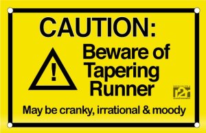 Caution taper runner
